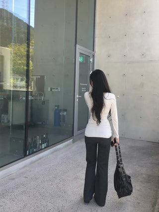 Rich bootcut training pants