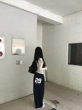 Patch pintuck training pants