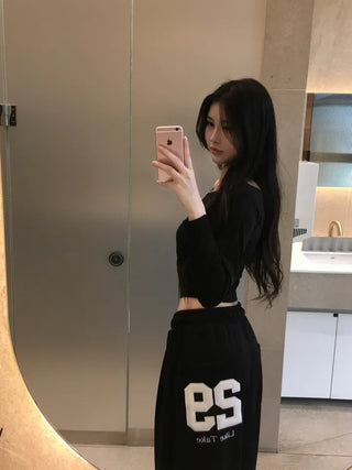 Patch pintuck training pants