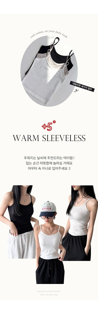 Thermal Sleeveless Top