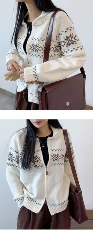 Zip Knit Cardigan