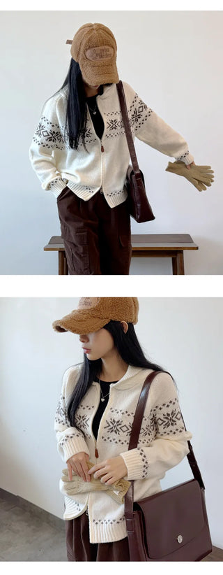 Zip Knit Cardigan