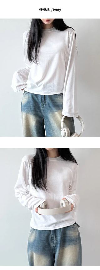 Fleece Long Sleeve Tee