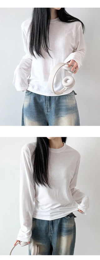 Fleece Long Sleeve Tee
