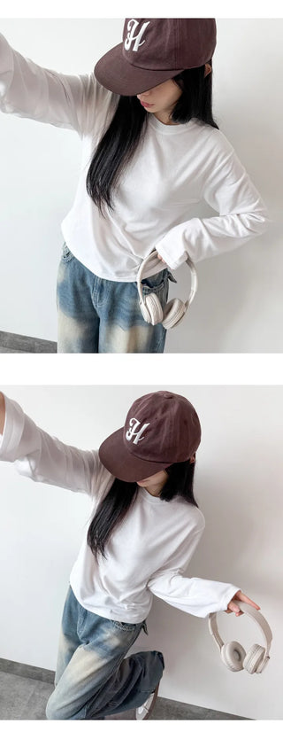 Fleece Long Sleeve Tee