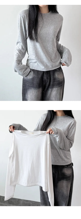Fleece Long Sleeve Tee