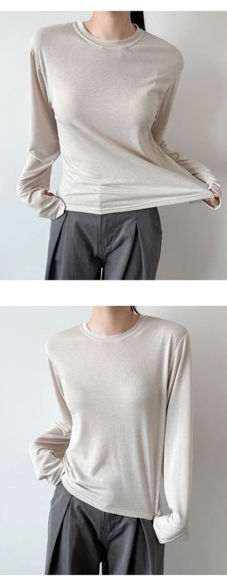 Fleece Long Sleeve Tee