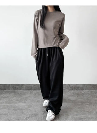 Fleece Long Sleeve Tee