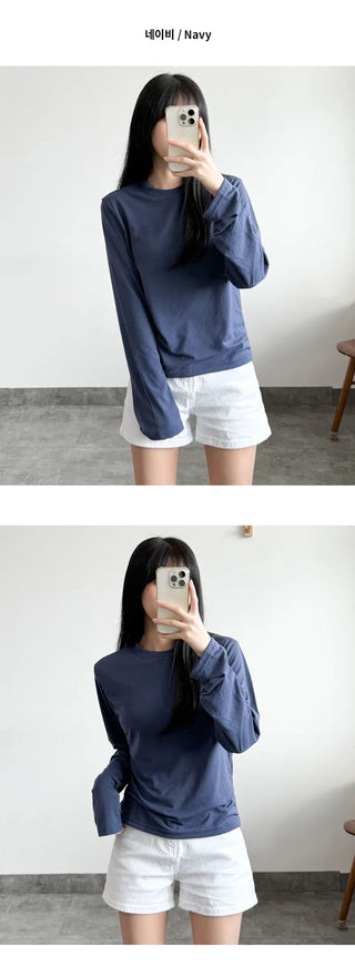 Fleece Long Sleeve Tee