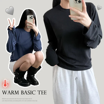 Fleece Long Sleeve Tee