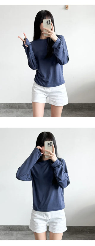 Fleece Long Sleeve Tee