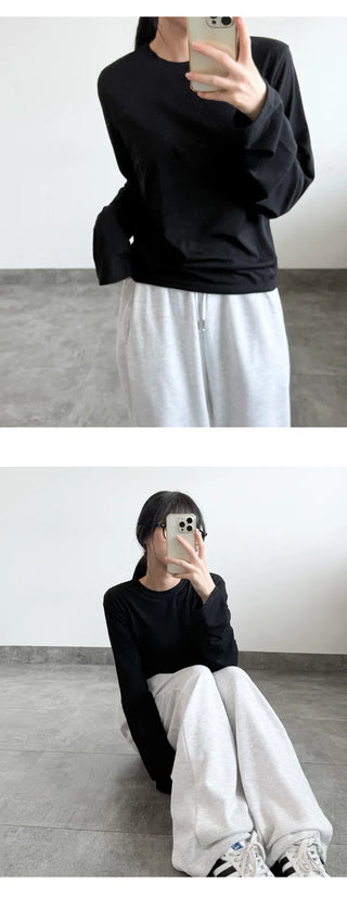 Fleece Long Sleeve Tee