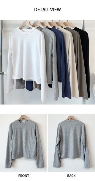 Fleece Long Sleeve Tee
