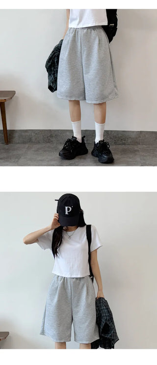 Wide Bermuda Shorts