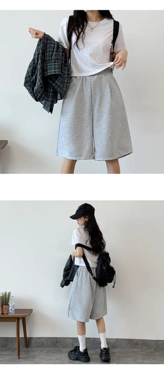 Wide Bermuda Shorts