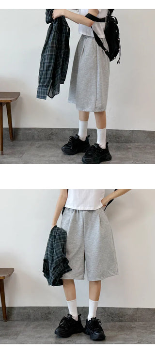 Wide Bermuda Shorts