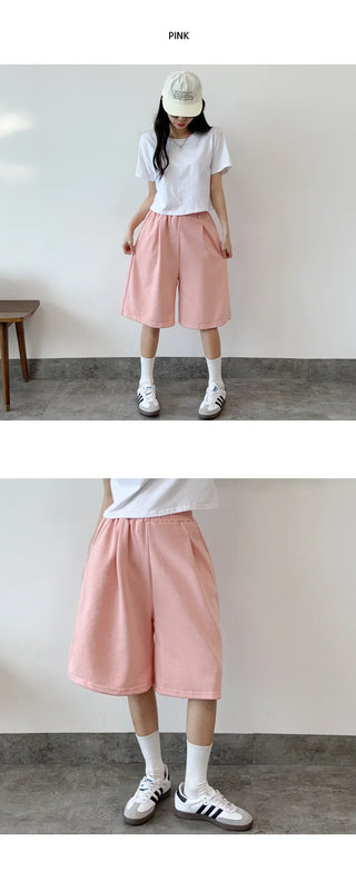 Wide Bermuda Shorts