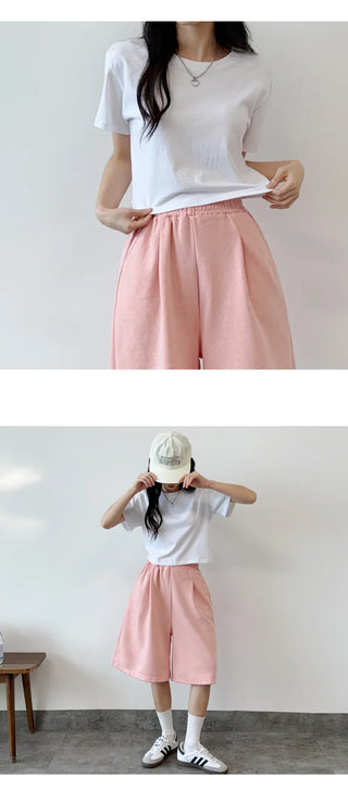 Wide Bermuda Shorts