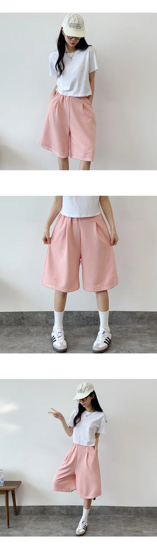 Wide Bermuda Shorts