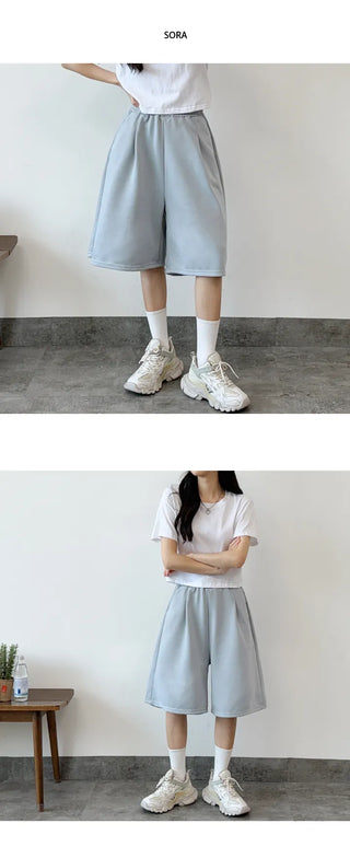 Wide Bermuda Shorts
