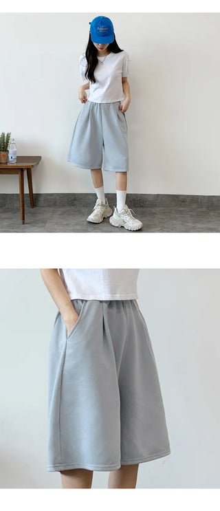Wide Bermuda Shorts