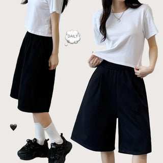 Wide Bermuda Shorts