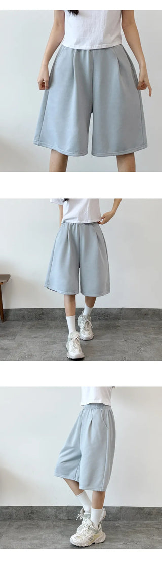 Wide Bermuda Shorts