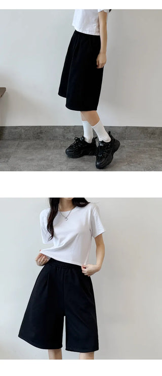 Wide Bermuda Shorts