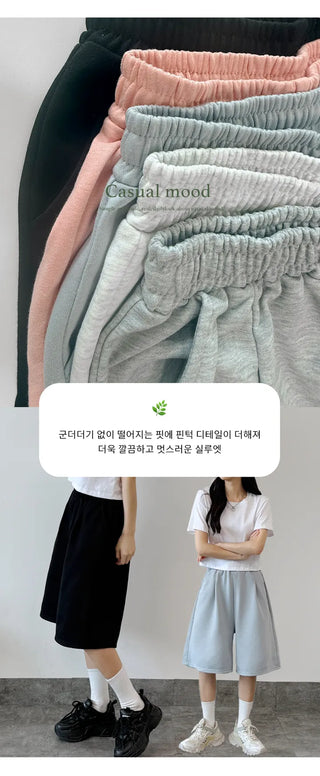 Wide Bermuda Shorts