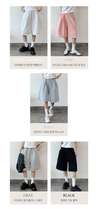 Wide Bermuda Shorts