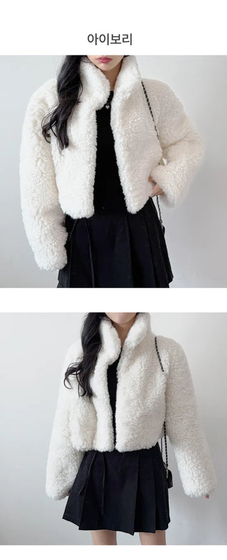 Fur Crop Jacket