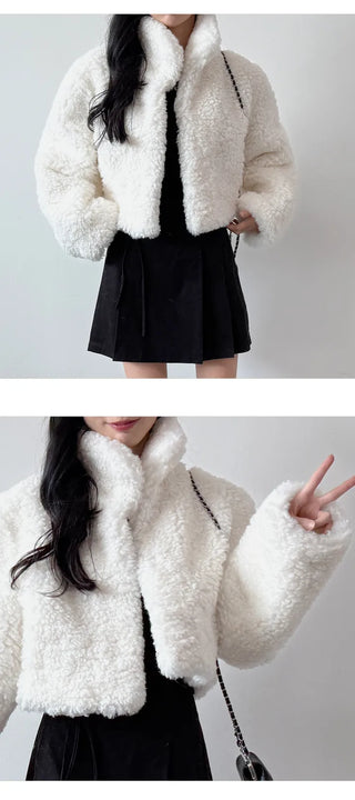 Fur Crop Jacket