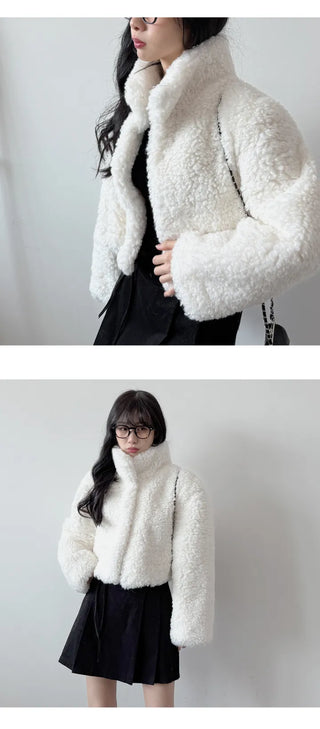 Fur Crop Jacket