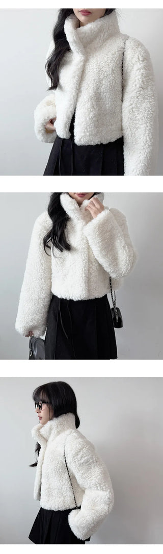 Fur Crop Jacket
