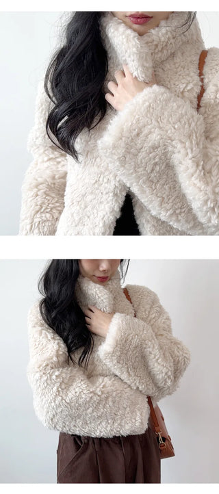 Fur Crop Jacket