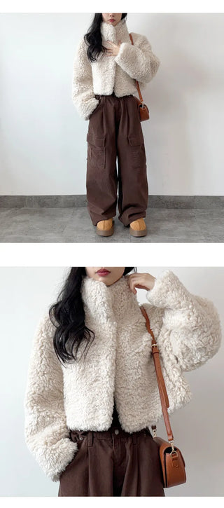 Fur Crop Jacket