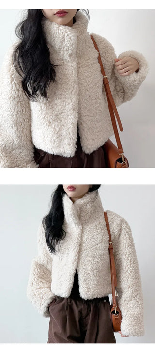 Fur Crop Jacket