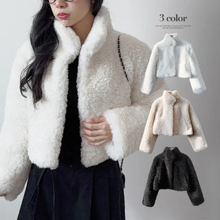Fur Crop Jacket