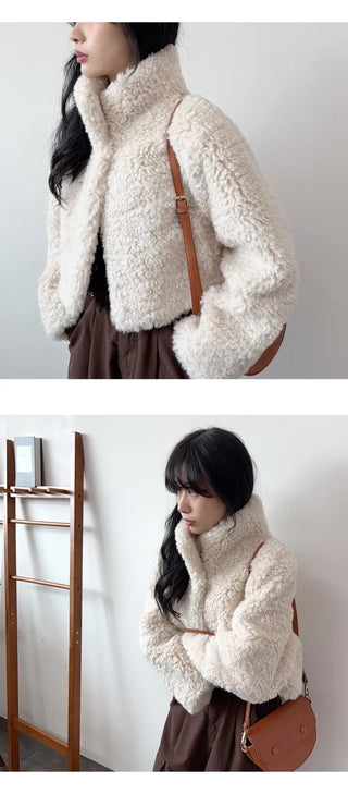 Fur Crop Jacket