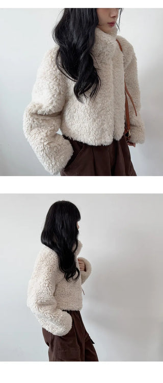 Fur Crop Jacket