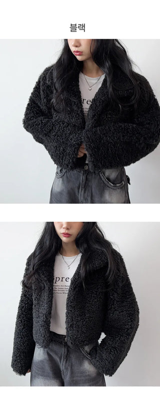 Fur Crop Jacket