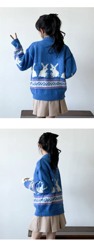 Knit Zip Cardigan