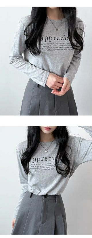 Lettering Tee