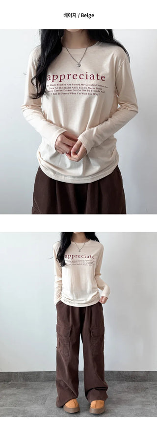 Lettering Tee