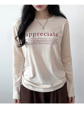 Lettering Tee