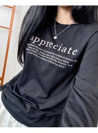 Lettering Tee