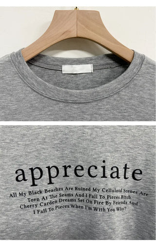 Lettering Tee