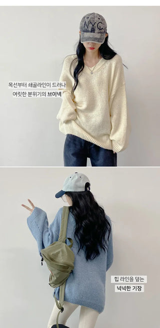 V Neck Knit