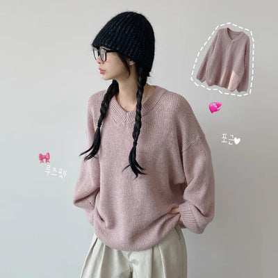 V Neck Knit