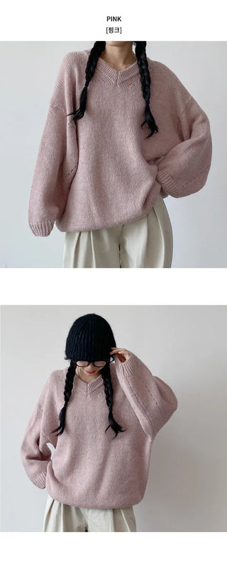 V Neck Knit